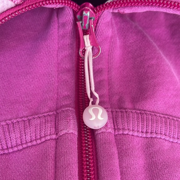LULULEMON Pink/Purple Scuba Full Zip Hoodie Size 6 - Picture 2 of 12